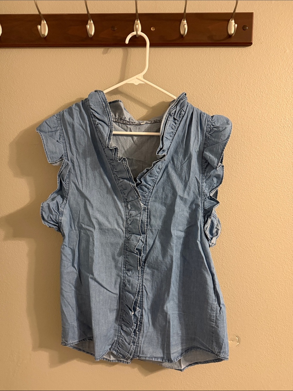 Blue boutique dress top